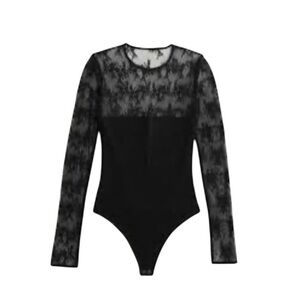 Abercrombie & Fitch Black Lace Bodysuit